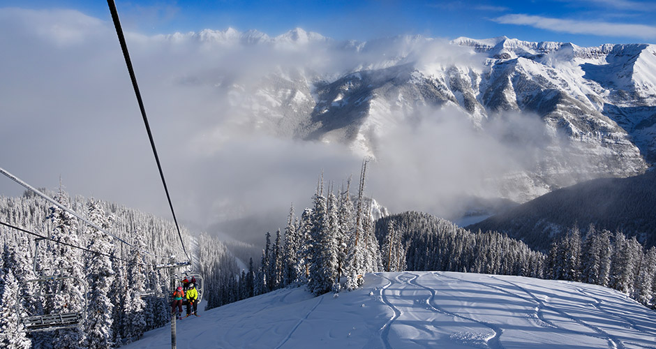 Views and powder! Photo: Telluride Ski Resort