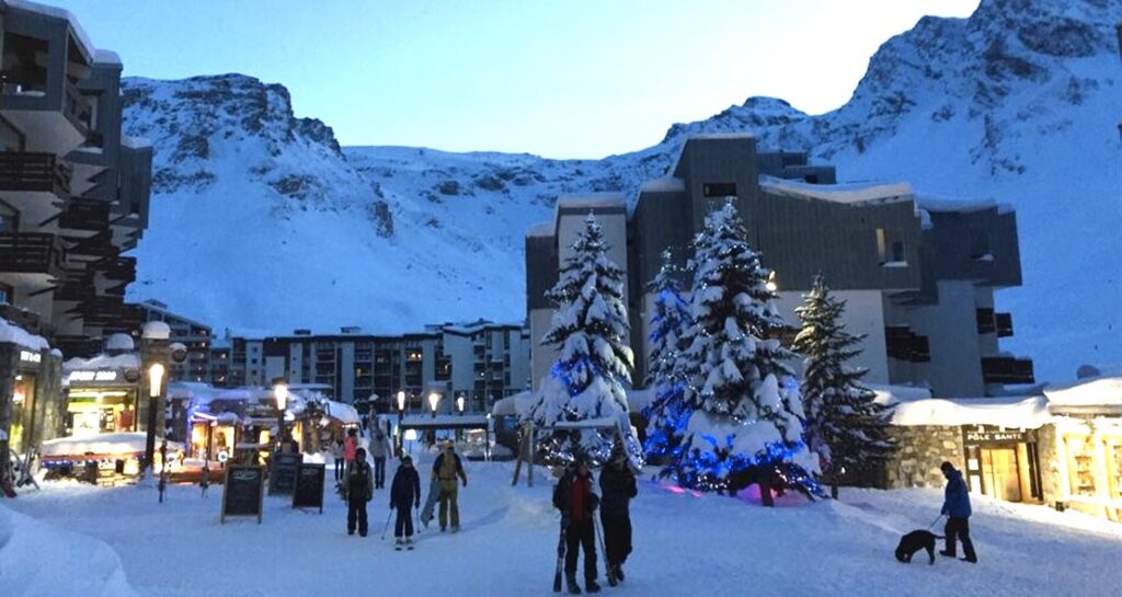 Tignes Ski Resort, Val Claret Village. Photo: Scout