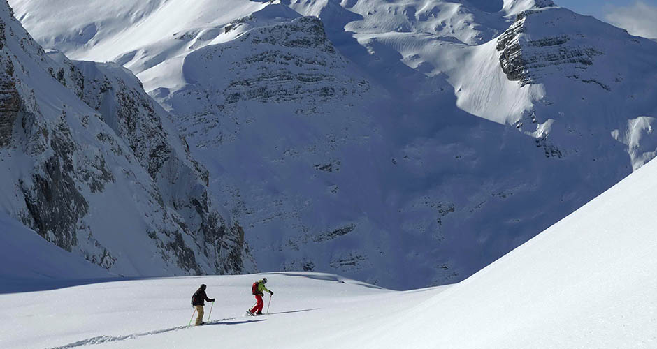 Ski touring in the Arlberg. Photo: Lech Zurs Tourism