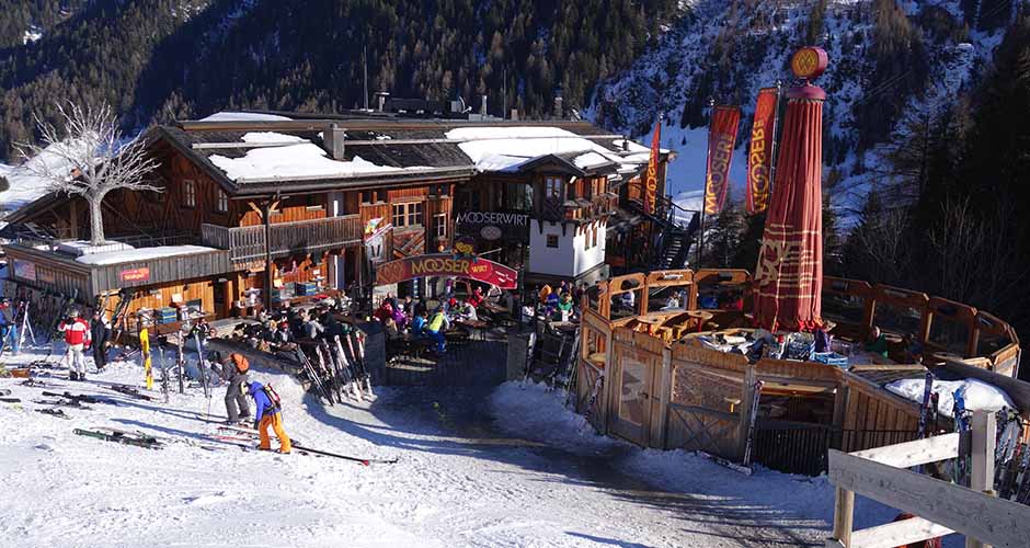 The famous Mooserwirt apres bar. Photo: Scout