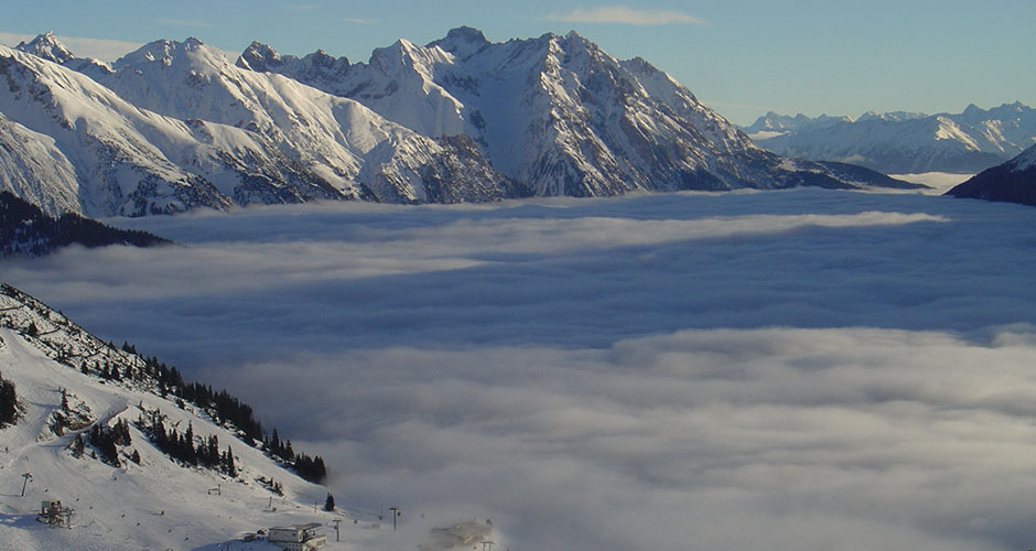 Spectacular Scenery abounds.  Photo: St Anton Tourism