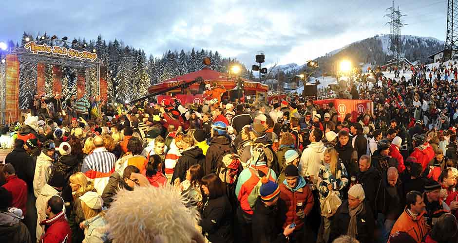 St Anton is famous for its apres.  Photo: St Anton Tourism