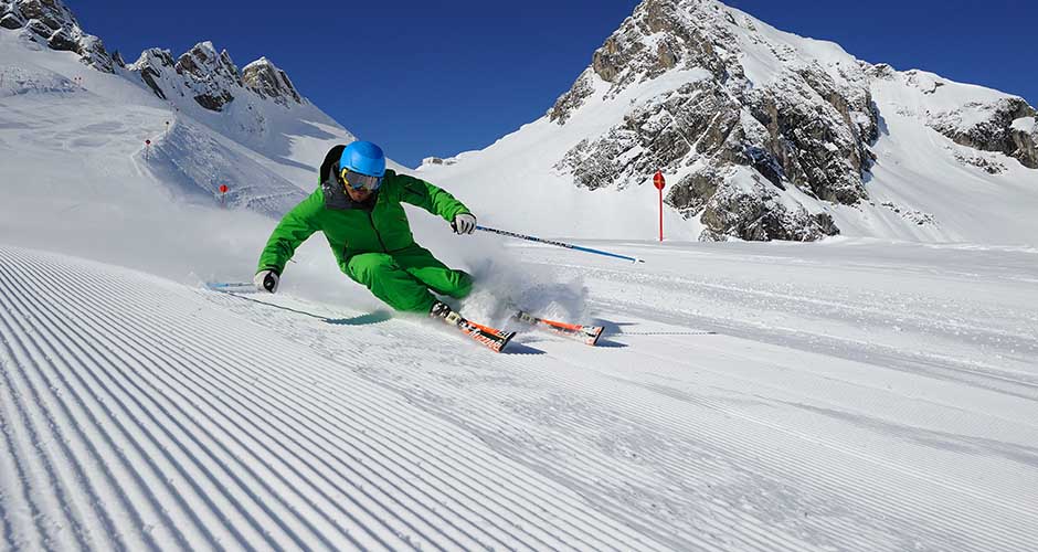 There are plenty of awesome groomers at St Anton.  Photo: St Anton Tourism