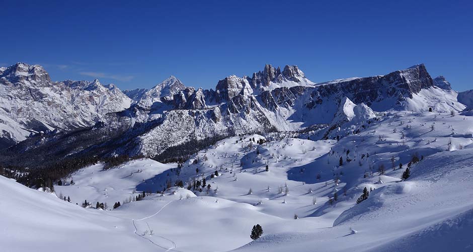 The Dolomites scenery is quite different from the rest of the Alps.  Photo: Scout