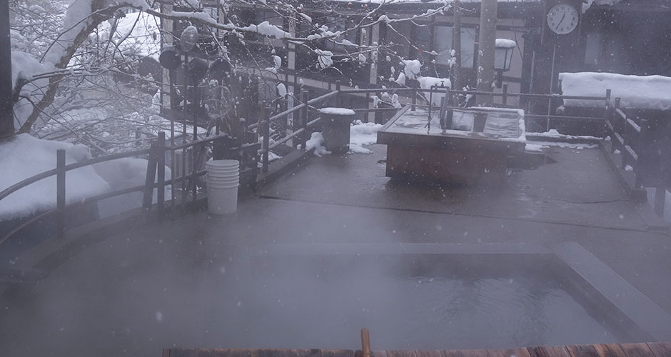 An onsen used for cooking. Photo: Scout