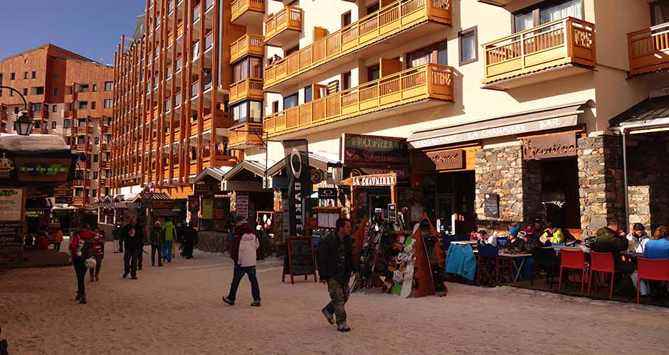 The center of the village. Photo: Scout