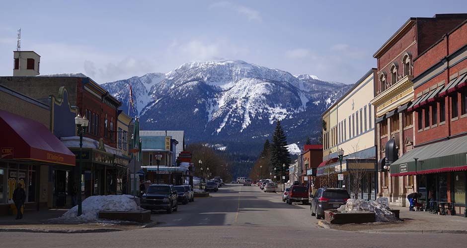 Downtown Revelstoke. Photo: Scout