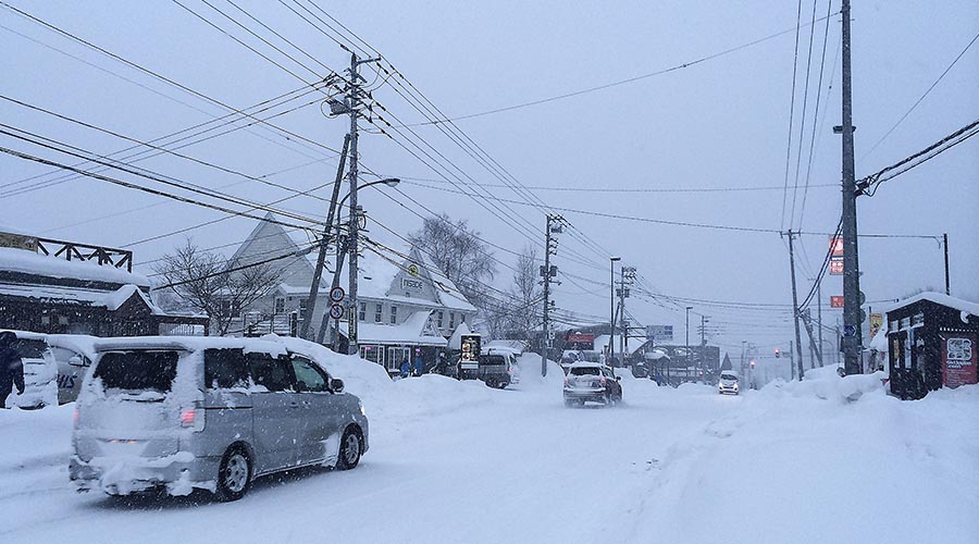 Downtown Hirafu. Photo Damian Gobbo, Natural Progression Images