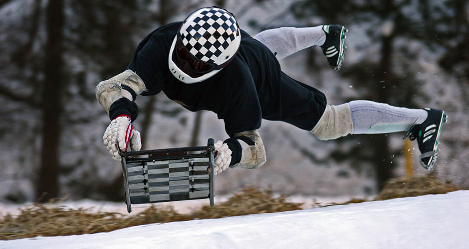 The famous Cresta run. Photo: St Moritz Engadin tourism