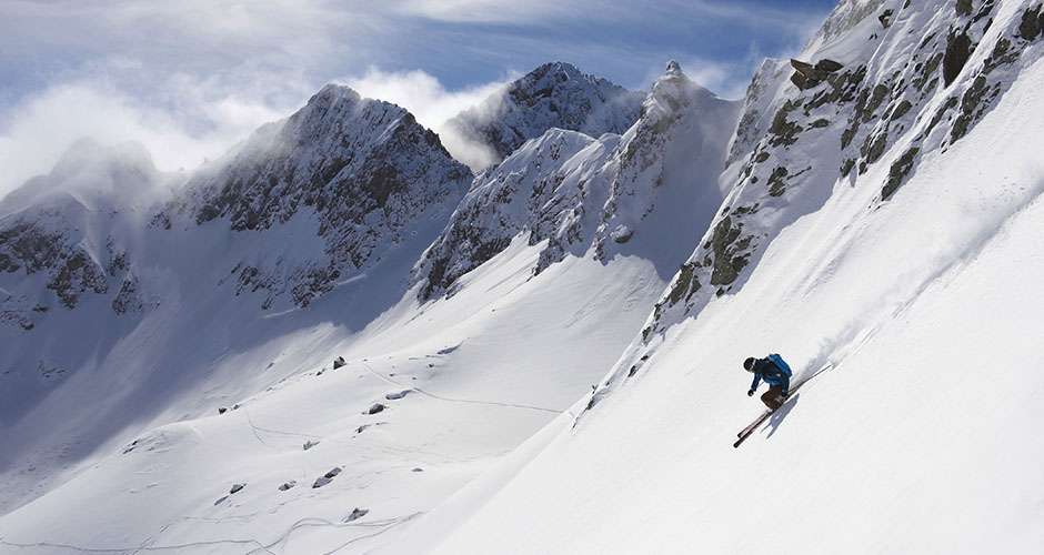 Some great steep runs in Lech. Photo: Lech Zurs Tourism