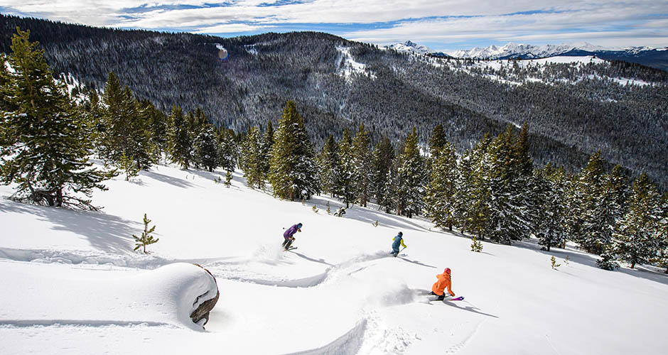 Skiing in Blue Sky Basin. Photo: Vail Resorts