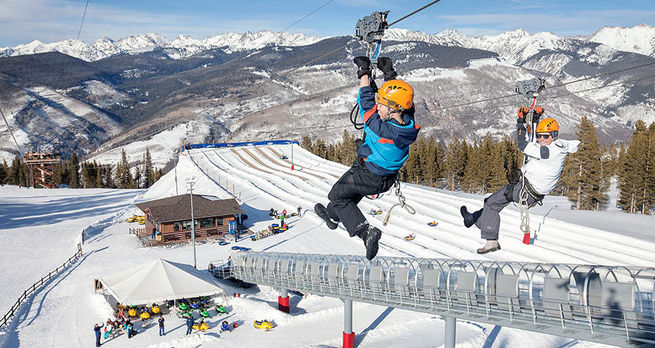 Plenty of fun non-skiing activities at Vail. Photo: Vail Resorts