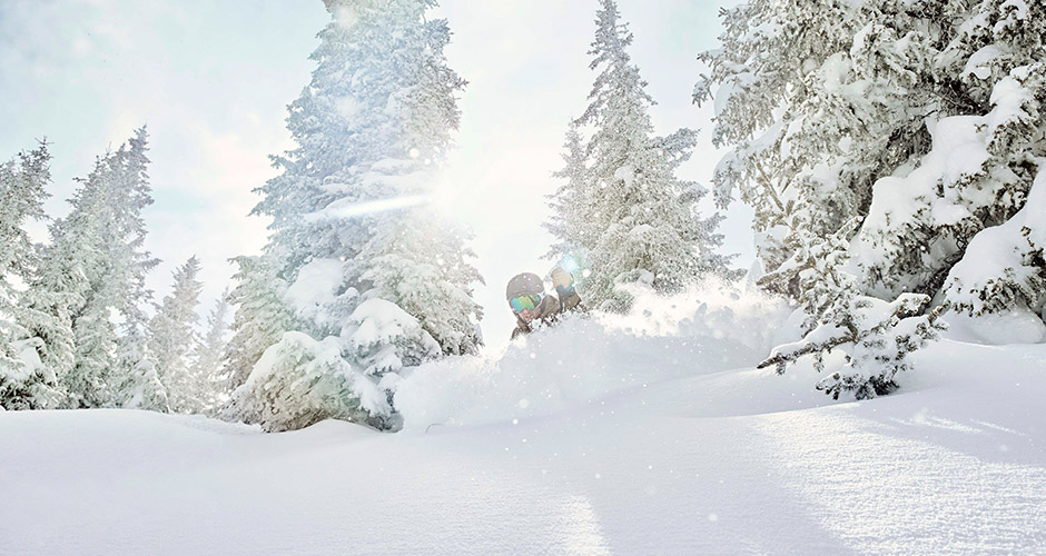 Powder turns at Vail! Photo: Vail Resorts