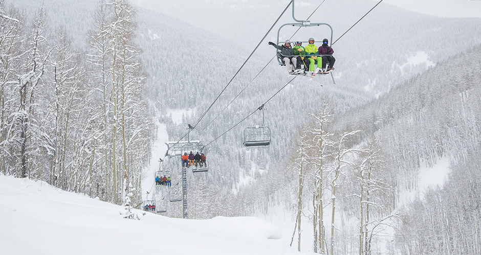 Pretty awesome conditions at Vail. Photo: Vail Resorts