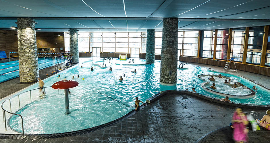 The aqua center in Val d’Isere.  Photo: Val d’Isere Tourism