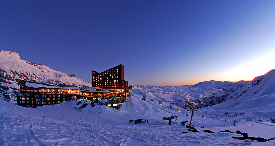 The sunsets at Valle Nevado are spectacular. Photo Credit: Valle Nevado Ski Resort