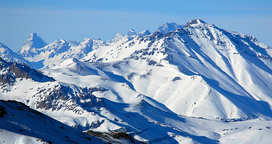 The views are simply spectacular. Photo Credit: Valle Nevado Ski Resort