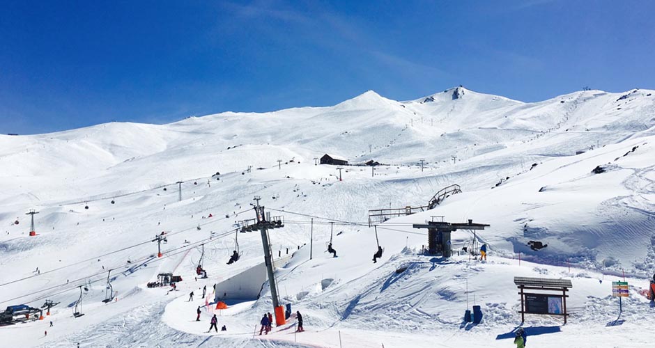 Valle Nevado has plenty of great intermediate terrain. Photo: Scout