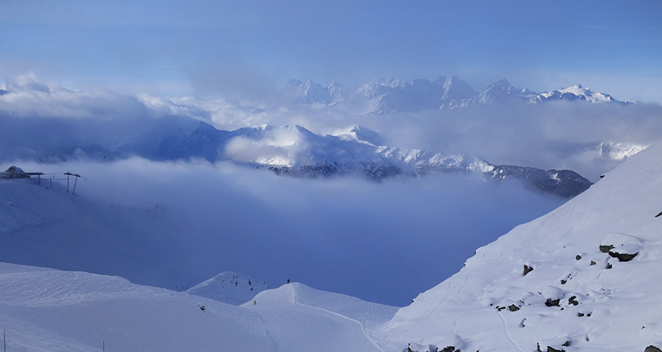 Verbier’s scenery is breathtaking! Photo: Scout