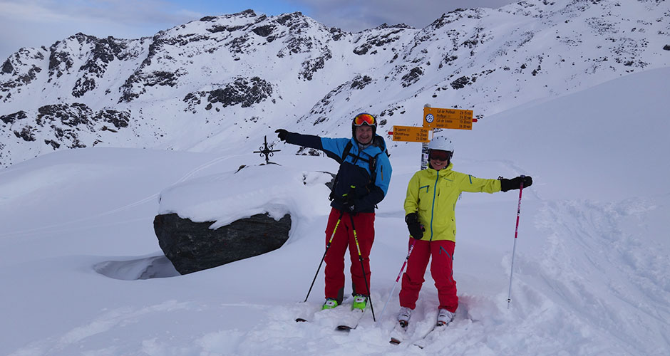 Taking a guide if you are heading off piste is highly recommended. It can get confusing! Photo: Scout