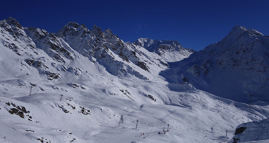 Some of the ski runs around Verbier. Photo: Scout
