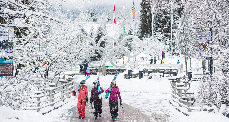 Off skiing on yet another powder day in Whistler. Photo: Tourism Whistler/Justa Jeskova