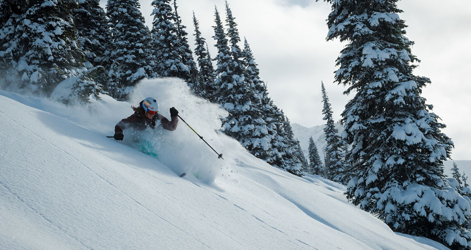 Plenty of gladed trees. Photo: Tourism Whistler/Mike Crane