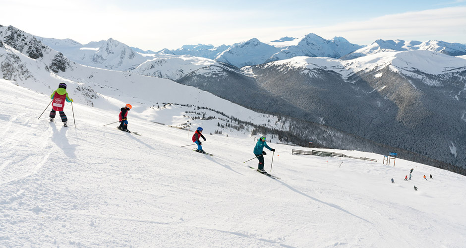 Whistler Ski School is one of the best. Photo: Tourism Whistler/Vince Emond