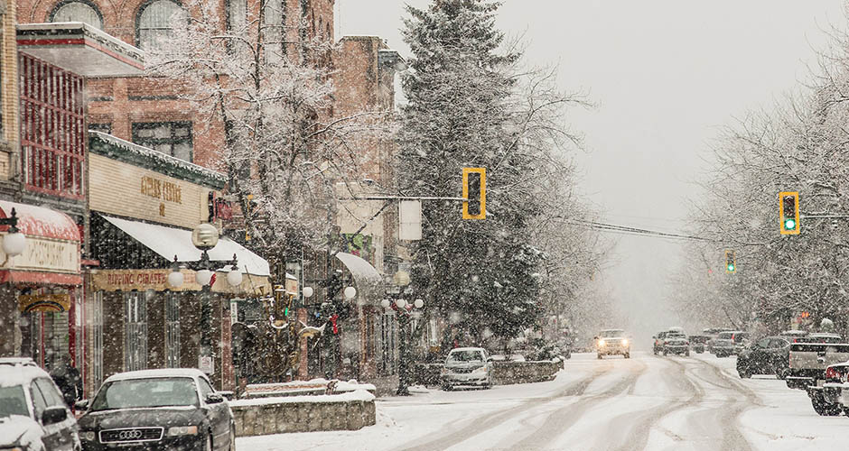 Historic Downtown Nelson. Photo: Nelson Tourism/Kari Medig