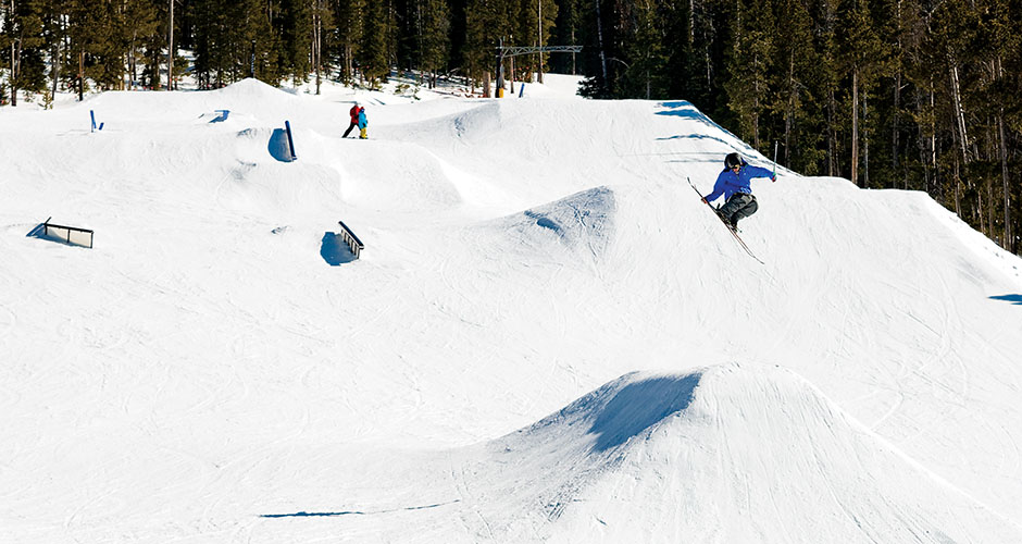 Terrain Park fun. Photo: Winter Park Resort