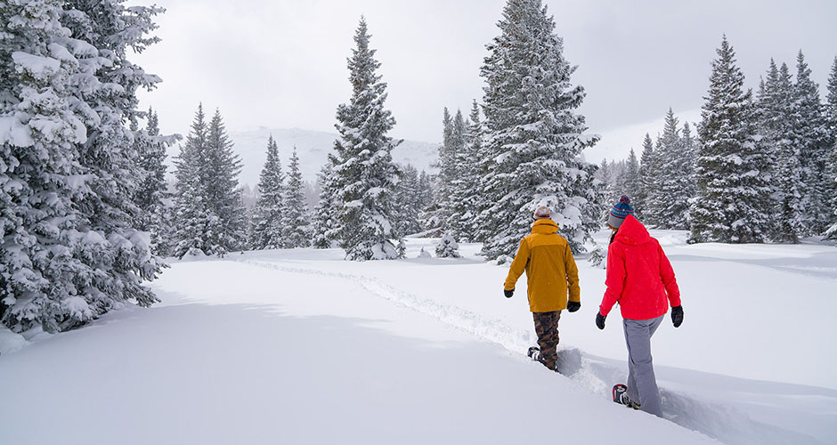 Snowshoeing near Winter Park. Photo: Alterra Mountain Company