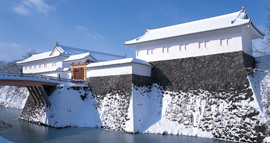 Nearby Yamagata Castle. Photo: Zao Onsen Tourism