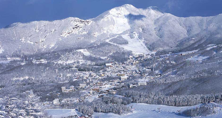 The Village of Zao Onsen. Photo: Zao Onsen Tourism