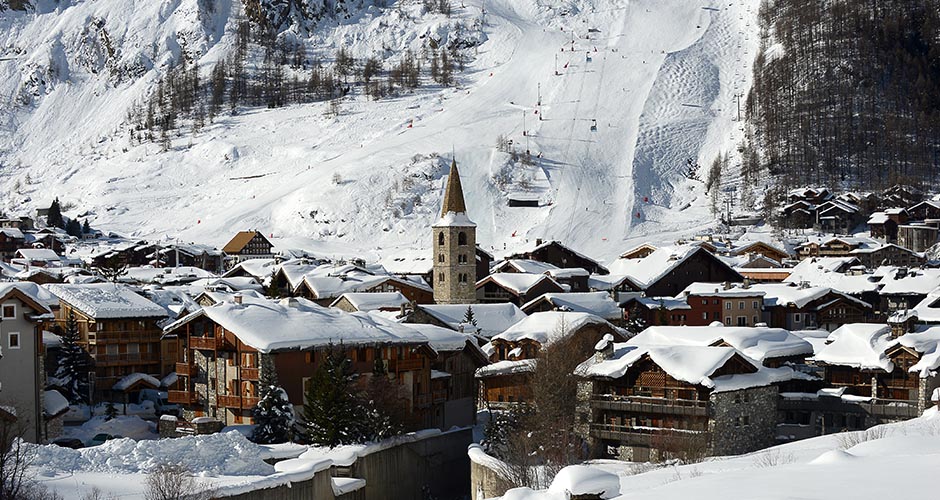 Val d’Isere village.  Photo: Val d’Isere Tourism
